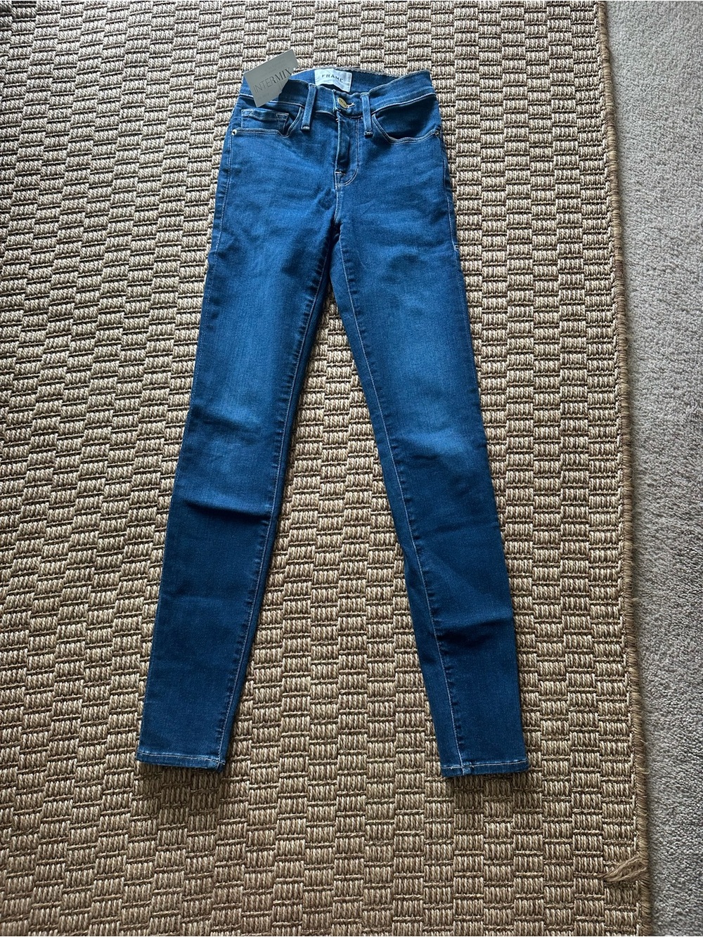Frame Denim Women's Dark Blue Skinny Jeans